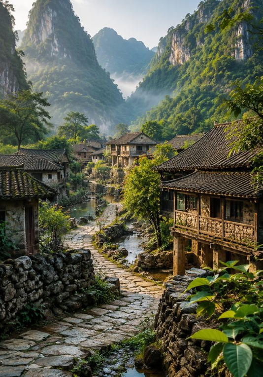 Khuoi Ky Stone Village